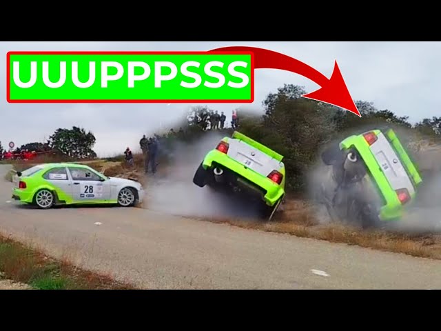 🇫🇷 Rallye Régional du Bas-Vivarais 2024 | CRASHES, Mistakes & Tarmac Action | Highlights