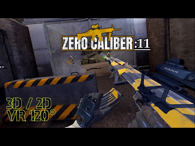 Zero Caliber VR [:11] Mission: "Night Shift" [3D/2D VR120°] (Info about 3D in description)