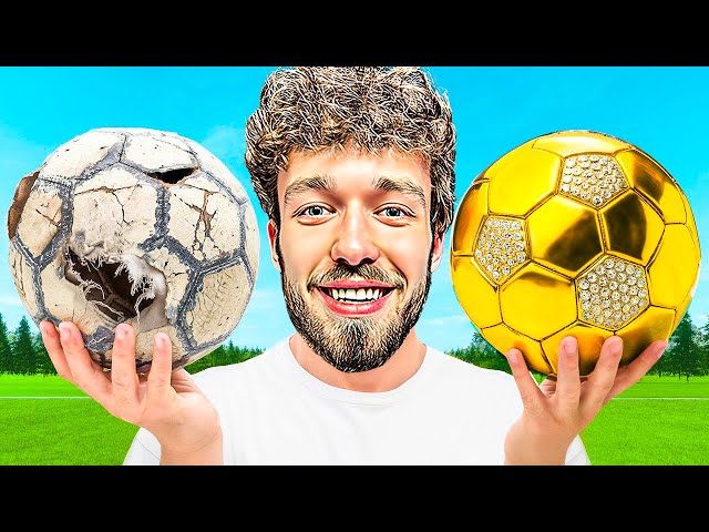 1 Kč vs 1000 Kč Fotbalový Míč! 😱⚽️