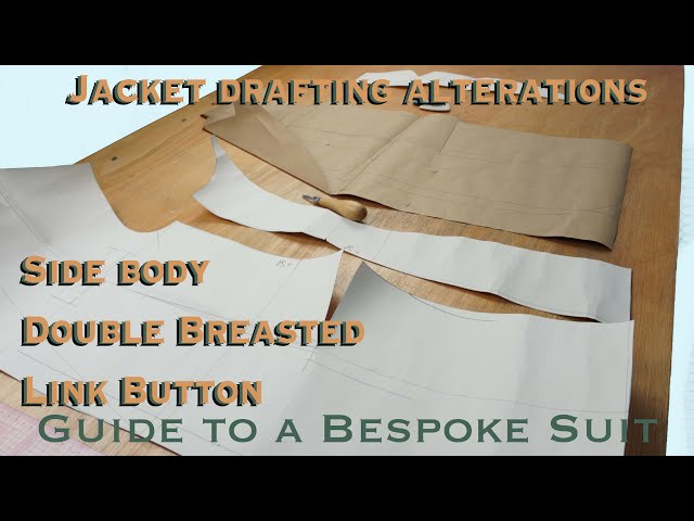 Altering a Bespoke Jacket Pattern | Guide to a Bespoke Suit