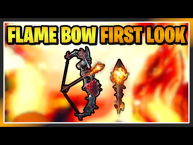 Checking out the NEW FLAME BOW in Fortnite Save the World!