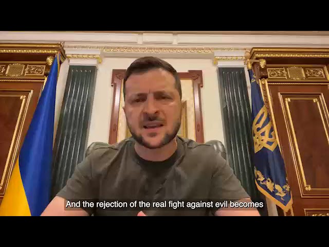 Address by President Volodymyr Zelensky at the end of the 172-nd day of the full-scale war