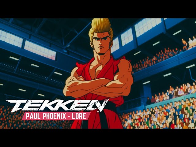 Tekken Anime Lore Series | Paul Phoenix | King of Iron Fist Tournament 1