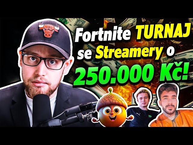 Streamerský Fortnite Turnaj o 250.000 Kč - MGFitman, Haiset, Czechcloud a další!