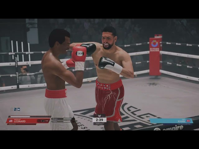 Undisputed Epic fight online Leonard vs Khan