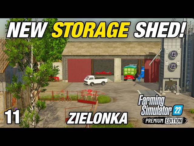 NEW FIELD AND A PLAN | Farming Simulator 22 Premium Edition Zielonka - Episode 11