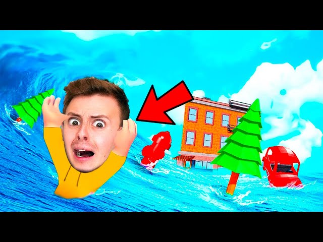 PŘEŽIL JSEM V TÉ NEJVĚTŠÍ TSUNAMI! 😱