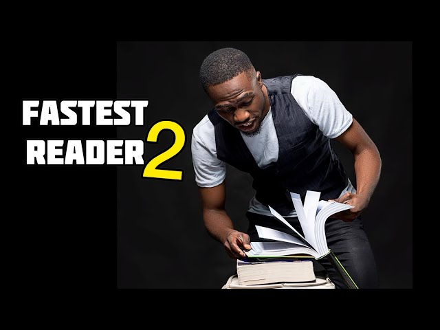 Fastest Reader in the world (part 2) | Josh2funny