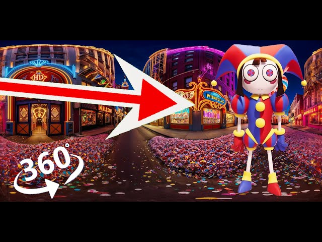 FIND digital circus | Pomni - looking for a challenge 360° VR video