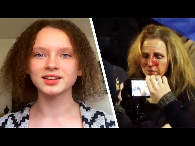 Woman Punched in Face at Trump Rally Outed by Teen Daughter