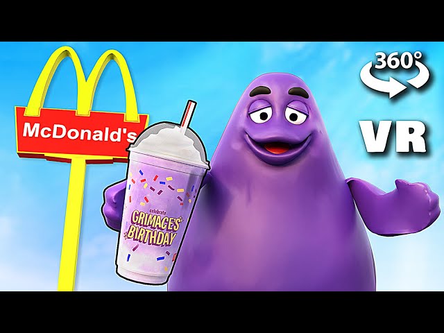 Grimace Shake 360° VR