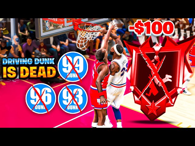 i spent $100 on 99 DRIVING DUNK & LEGEND POSTERIZER BEST BUILD so you don’t have to.. nba 2k25