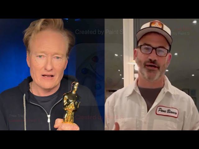 Kimmel Reacts To Conan Taking Over As Oscars Host