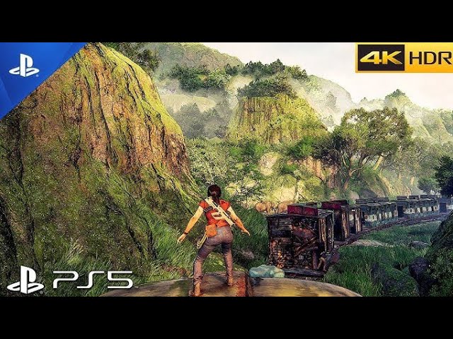 UNCHARTED-2 TRAIN FIGHT REALISTIC IMMERSIVE GAMEPLAY