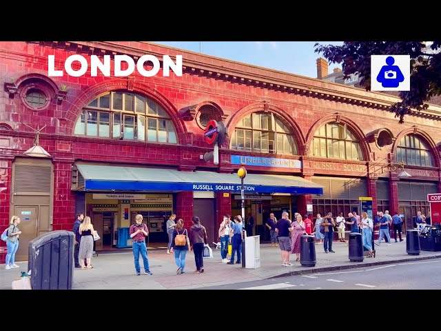 London walk 🇬🇧 BLOOMSBURY around Great Ormond Street Hospital | London walking tour - history bits.