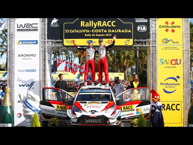 WRC Rally Catalunya 2019 & Ott Tänak World Rally Champion!!