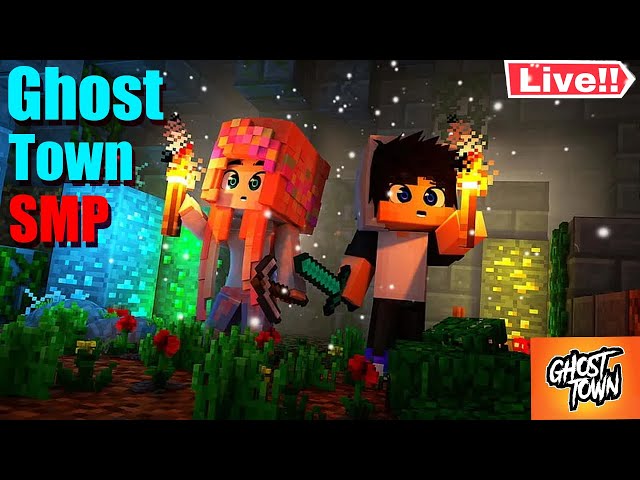 GOST TOWN SMP S2 #1 LIVE🔴 #minecraft  #shorts  #princelive