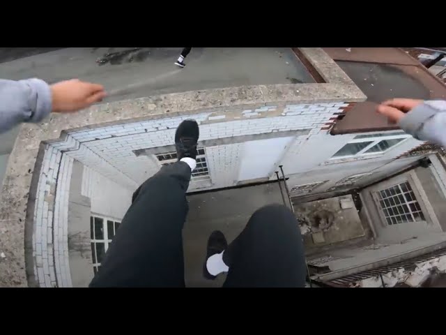 Team Helicopter Parkour BTS 🇬🇧