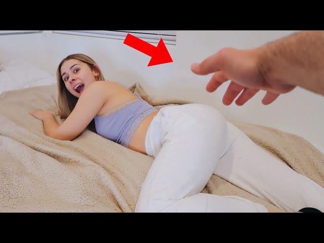 You Can Look But Can't Touch Prank On My Boyfriend..