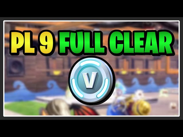 POWER LEVEL 9 V-BUCKS MISSION FULL CLEAR