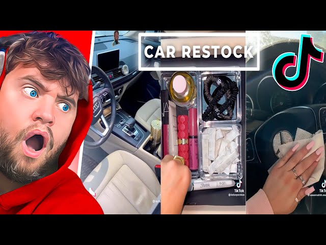 Viral Car Restock and Organizing TikToks