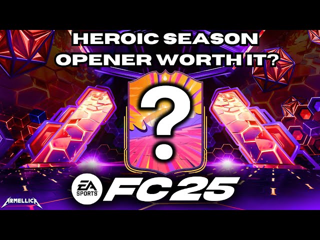 Is The NEW Heroic Season Opener Store Pack Worth It In EA Sports FC 25 Ultimate Team?