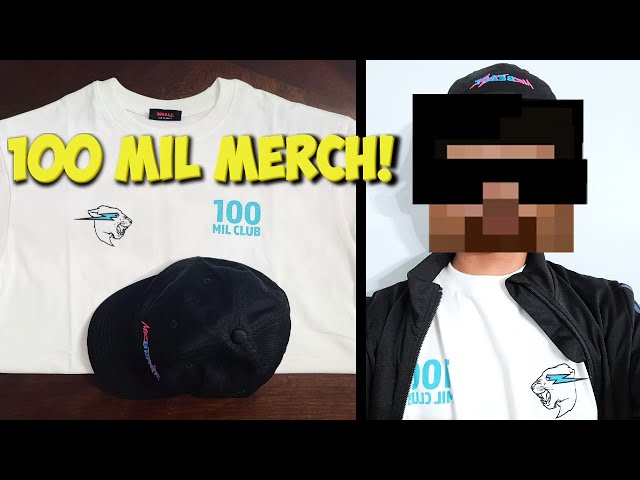 I got MrBeast's 100 Mil Merch!