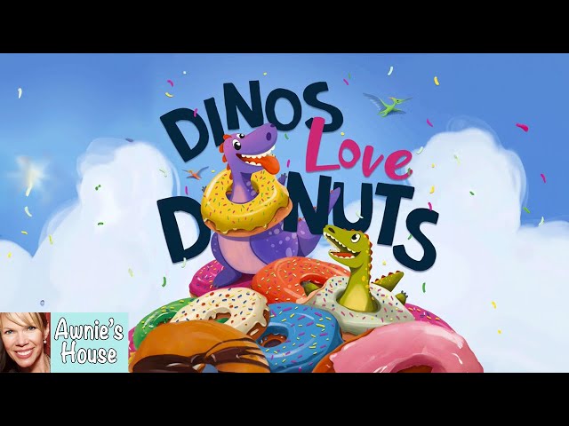 🍩 Kids Book Read Aloud: DINOS LOVE DONUTS Hilarious dinosaur book by Ben Okon and Komal Sharma