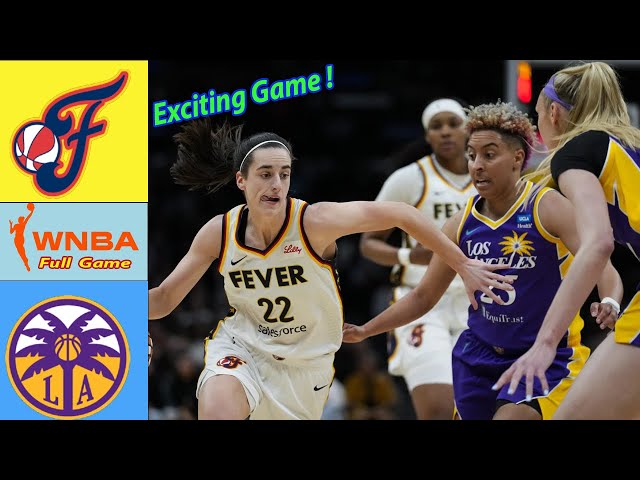 Indiana Fever vs Los Angeles Sparks FULL GAME | Women's basketball | WNBA Season | Caitlin Clark