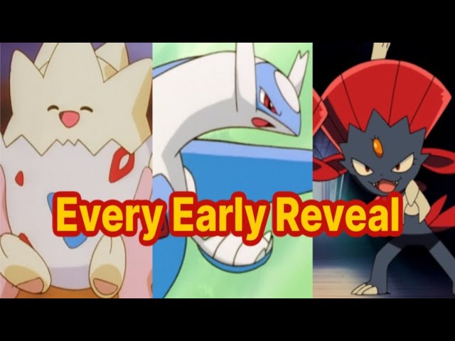 Pokemon Revealed a Generation Early