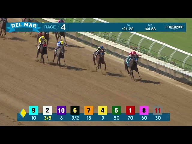 Practical Dreams wins race 4 at Del Mar 9/8/24