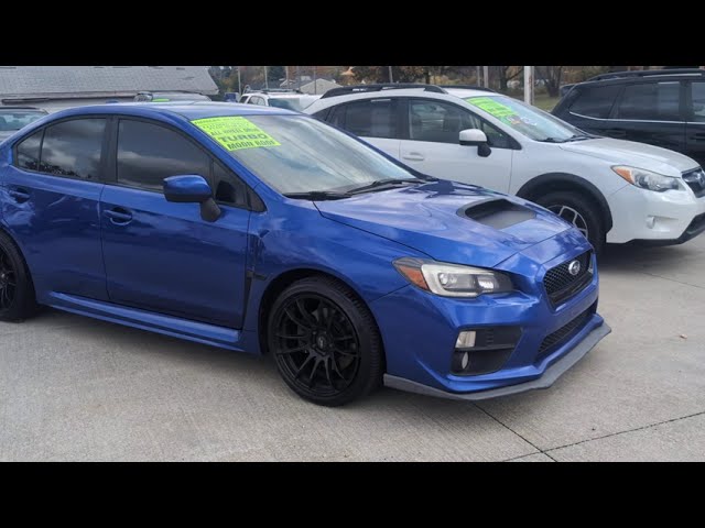 2015 SUBARU WRX LIMTIED AWD