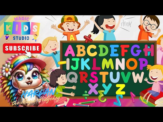 The ABC Song | Learn The ABCs |The Alphabet Song - Nursery Rhymes & Kids Songs