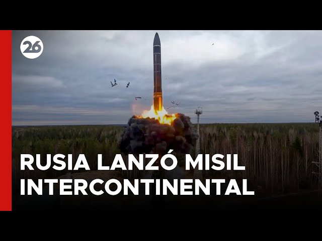 🚨 RUSIA lanzó un MISIL INTERCONTINENTAL por 1°VEZ durante LA GUERRA