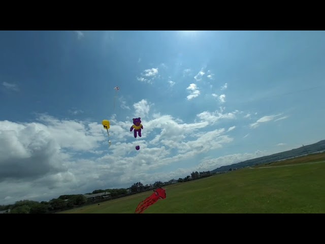 Amazing Kites flown by a man in Ayr VR 180