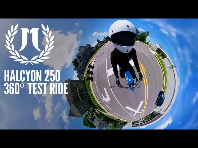 Halcyon 250 Motorcycle Test ride - 360 Camera