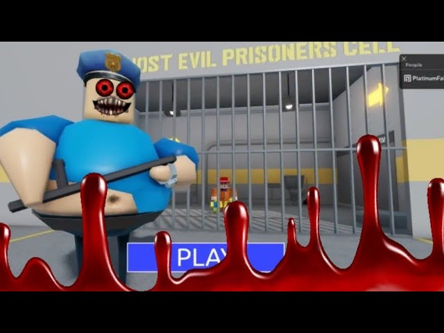 ESCAPE MUTANT SCARY BARRY'S PRISON RUN OBBY #roblox #scaryobby #gaming #viralvideo #obby #ytshort