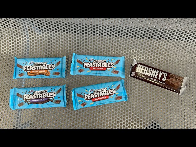 Trying Feastables bars for the first time! | MrBeast’s new chocolate! | @MrBeast