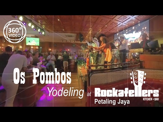 360 VR Video: Malaysia 2024, Rockafellers Petaling Jaya - Os Pombos yodeling