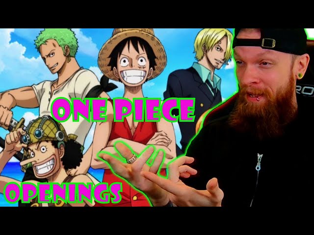 Reaction to One Piece Openings 1 - 12