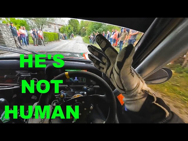 Best⚡Helmet Cam Video. Jack☘️Newman at Chimay Escort Rally, Belgium.