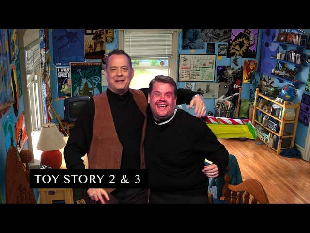 James Corden and Tom Hanks Act Out Tom's Filmography