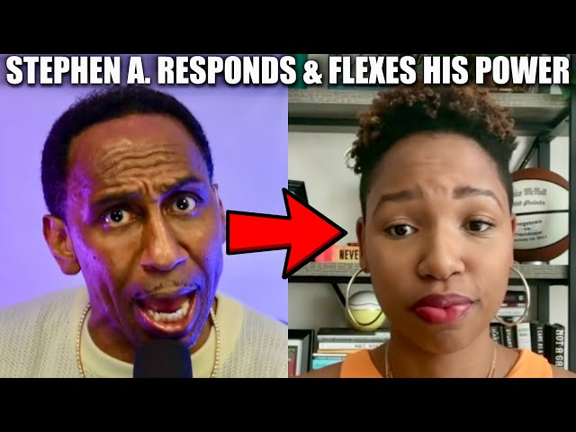 Stephen A. FIRES BACK At Monica McNutt For Blasting Him Live On ESPN First Take Over Caitlin Clark