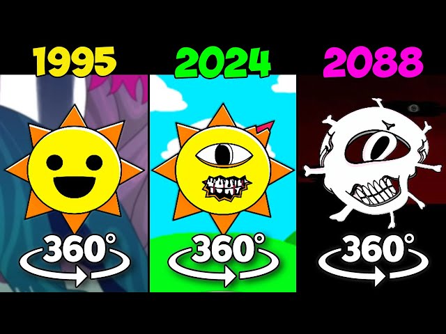 360° VR Incredibox Sprunki 1995 Vs 2024 Vs 2088