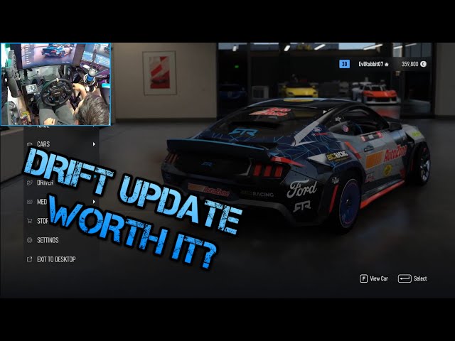 Forza Motorsport Drift Update worth it?? Drifting with Moza r12 in new update