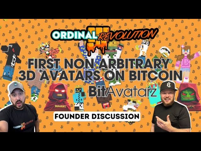 First Non-Arbitrary 3D Avatars on Bitcoin: BitAvatarz Founder Discussion