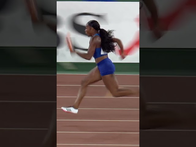 Perfect pass 😤 #worldathleticschamps #running #sports #usa #relay