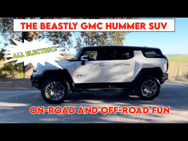 What’s the best thing about the GMC Hummer EV SUV? Turn baby turn!