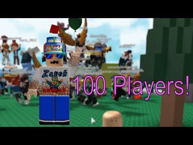 110 PLAYERS IN ROBLOX NATURAL DISASTER SURVIVAL