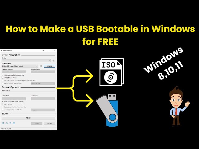 How to Make a USB Bootable in Windows with Rufus 4.4 for FREE |Windows 8,10,11 |2024